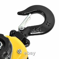 0.25 Ton 1.5m Ratchet Chain Lever Lift Crank Chain Hoist Block Puller Lifting