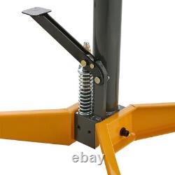 0.5 Ton Hydraulic Workshop Engine Jack Garage Hoists Lift Lifter Stand With Wheels