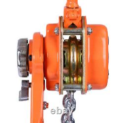 0.75-3Ton Heavy Ratchet Chain Lever Lift/Crank Chain Hoist Lifting Forging Hook
