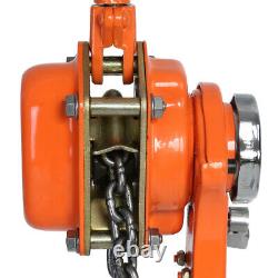 1.5Ton Ratcheting Lever Block Chain Hoist Come Along 10 Foot Alloy Steel Chain