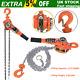1.5ton Ratcheting Lever Block Chain Hoist Come Along 10 Foot Chain Alloy Steel