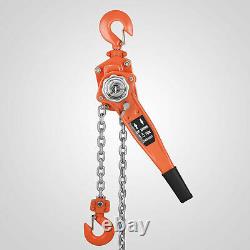 1.5ton 3306lb Lever Block Chain Hoist Ratchet Type Come Along Puller Lifter Sale