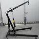 1 Ton Hydraulic Lift Black Folding Engine Crane Stand Hoist Engine Jack