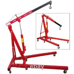 1 Ton Professional Folding Engine Crane/Hoist/Lift Workshop Garage Warehouse Use