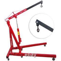 1 Ton Professional Folding Engine Crane/Hoist/Lift Workshop Garage Warehouse Use