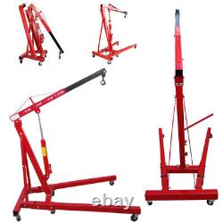 1 Ton Professional Folding Engine Crane/Hoist/Lift Workshop Garage Warehouse Use