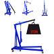 1 Ton Workshop Garage Pro Lift Engine Crane Hoist Hydraulic Folding Crane Stand