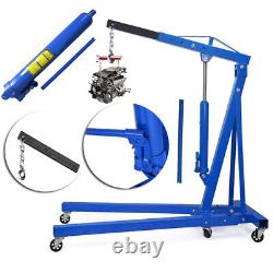 2Ton Garage Workshop Equipment Hydraulic Engine Crane Engine Hoist Lifter Tools