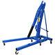 2ton Hydraulic Folding Mobile Engine Crane Hoist Lift Stand Jack Castor Workshop