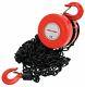 2 Ton Chain Block Hoist Heavy Duty Tackle Engine Lifting Pulley