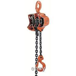 2 Ton Hand Chain Hoist 15' Lift Black Bear