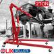 2 Ton Hydraulic Folding Engine Crane Hoist Lift Jack Stand Wheels Workshop Uk
