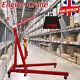 2 Ton Hydraulic Folding Engine Crane Hoist Lift Lifting Stand Wheels Workshop Uk