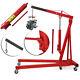2 Ton Hydraulic Folding Engine Crane Hoist Lift Stand Garage Workshop Red K