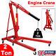 2 Ton Hydraulic Folding Engine Crane Stand Hoist Lift Jack Workshop Adjustable