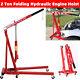 2 Ton Hydraulic Folding Engine Crane Stand Jack Workshop Heavy Hoist Lift Lifter