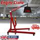 2 Ton Hydraulic Folding Workshop Engine Crane Hoist Lift Jack Stand Wheels Uk