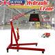 2 Ton Hydraulic Folding Workshop Engine Crane Hoist Lift Stand Wheels Garage Uk