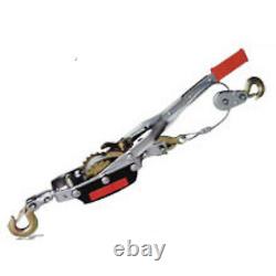 2 Ton Ratcheting Lever Hoist Hand Puller Come Along 2 Hoohs Cable Dual Gear