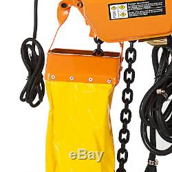 3Phase 220V 0.5 Ton 1100 lbs 10 Foot Lift Height Heavy Duty Electric Chain Hoist