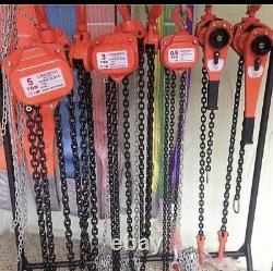 3 Ton Chain Hoist Puller Block Fall Chain Lift Hand Tools Chain With Hook
