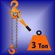 3 Ton Lever Hoist Block Ratchet Winch Pull Lift 3ton 3t