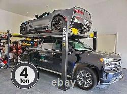 4 Post Lift /vehicle Car Ramp / Hoist Parking Storage With Mobile Kit 4ton Four