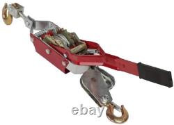 4-Ton Rachet Come Along Hand Winch, Portable Heavy-Duty Power Cable Puller Tool