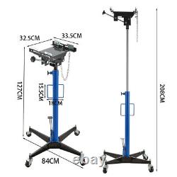 500KG Vertical Hydraulic Gear Transmission Garage Jack Lift Car Hoist 0.5Ton NEW