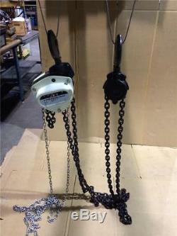 5 TON JET Chain Fall Manual Triple Spur Gear Hoist 10ft Lift SMHX-5-10 121720
