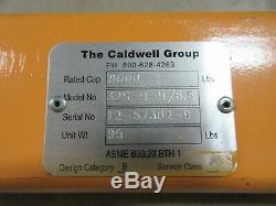 Caldwell Strong Bac Adjustable Spreader Beam Web Sling Crane 4-ton Lift Hoist