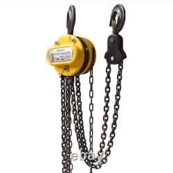 Chain Hoist Block Engine Lever Pulley Manual Hand Heavy Duty 10FT Lift 3-Ton