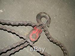 Coffing Hoist 1 1/2 To 3 Ton Malleable Iron Roller Chain Ratch Tool
