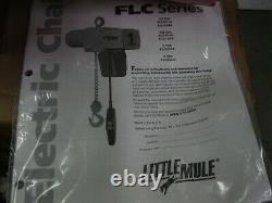 Coffing Little Mule FLC Series Chain Hoist 1/4 Ton Rated 1/2 HP NEW Z12 (2868)