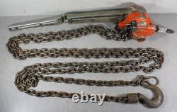 Columbus McKinnon CM 640 Puller Lever Chain Hoist 3/4-Ton 15' Lift Made USA #2