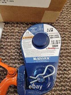 Crosby McKissick 2-Ton 3 Snatch Tackle Block Sheave Wire Rope Hoist 108038 NEW