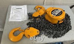 HARRINGTON CF050-15 Manual Chain Hoist 5 Ton 15 ft