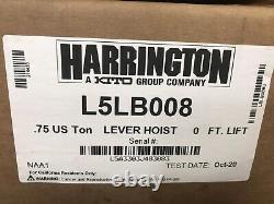 HARRINGTON L5LB008.75 Ton Lever Hoist Chain Type