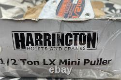 HARRINGTON LX005-15 1/2 Ton Lever Chain Hoist, 15 ft. Hoist Lift