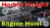 Harbor Freight 1 Ton Engine Crane Hoist Review