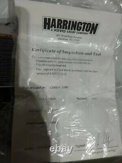 Harrington CX003 Mini Hand Chain Hoist, Hook mount, 1/4 Ton Capacity, 10' Lift