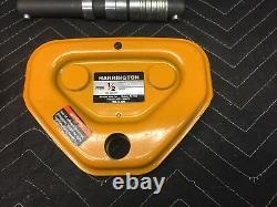 Harrington I-Beam Adjustable Width Push Trolley 1/4 &1/2 Ton PTS2005 Ts2-935