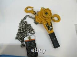Harrington LB008-5, 3/4 Ton Lever Chain Hoist, 5' Lift