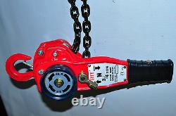 Heavy Duty 3/4 Ton Manual Lever Lift Hoist HIT Tools 16-LB34H15-3 Made in Japan