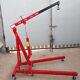 Heavy Duty Red Folding Engine Crane 1tonne Cranes Hoist Lift Workshop Hydraulic