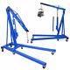Heavy Wheeled Folding Hoist/shop Crane Steel 2 Ton Hydraulic Engine Stand Lift