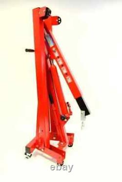 Hilka Engine Crane 1 ton folding workshop hydraulic car hoist lift garage stand