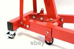 Hilka Engine Crane 1 ton folding workshop hydraulic car hoist lift garage stand