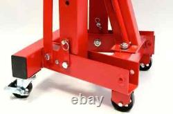 Hilka Engine Crane 1 ton folding workshop hydraulic car hoist lift garage stand