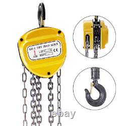 Hoist Chain 2200lbs/1ton Block Chain Hoist Manual Chain Block with 6m Chain